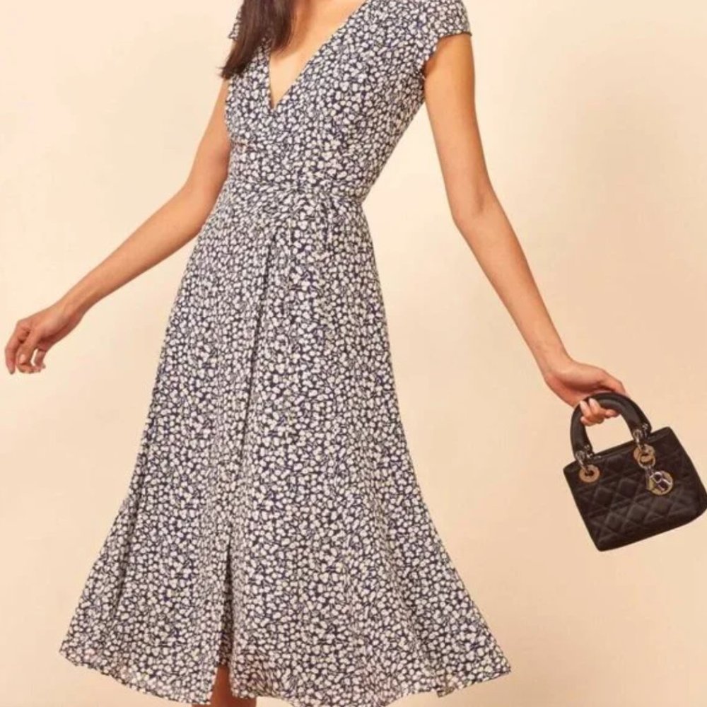 Reformation Carina Midi Dress Medium